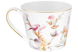 Кружка 420 мл 13,5*10,5*8,5 см Певчие птички NEW BONE CHINA, фарфор - Elan gallery фото 3