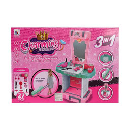 Игровой набор трюмо «Маленькая красотка», с аксессуарами, со световыми эффектами