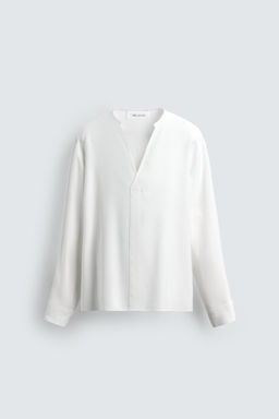 FLOWING RELAXED FIT SHIRT - Zara фото 15