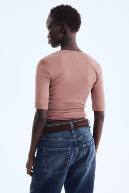 Top en algod?n pima - H&m фото 5