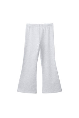 PANTAL?N FLARE FELPA / Gris vigor? - Zara фото 9
