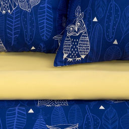 Постельное бельё Этель 2 сп Ушастые совы (вид 3) 175 х 215 см, 200 х 220 см, 70 х 70 - 2 шт фото 14