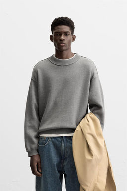 IRREGULAR STITCH SWEATER - Zara фото 2