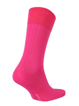 Носки мужские Opium Premium "в рубчик" розовый