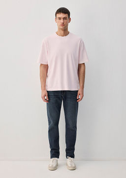 Pembe Basic Tisort - Mavi фото 2