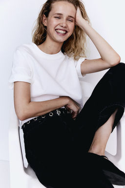 Wide Ultra High Jeans - H&m фото 5