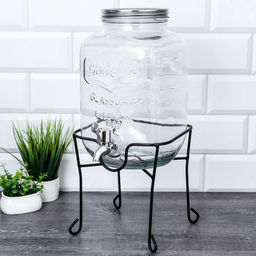 Банка для лимонада на метал. подставке 6л 4433 арт. 149827