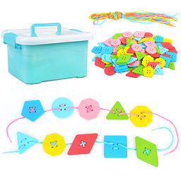 Шнуровка Яркое настроение 120 деталей, в ящике