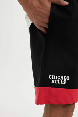 DeFactoFit Шорты прямого кроя стандартного кроя NBA Chicago Bulls  фото 5