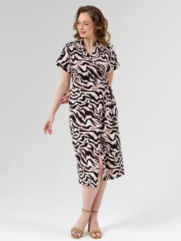 Платье Оптима Саванна из хлопка бежевое  фото 2