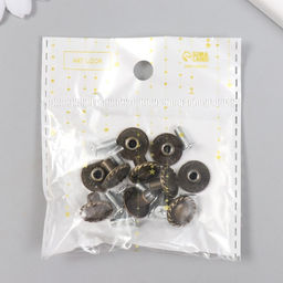 Цена за 10 шт. Ручка для шкатулки металл Спираль бронза 0,9х1,3х1,3 см - Арт узор фото 5