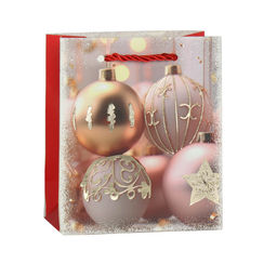 Пакет подарочный 12х14х6 Новый год / 421 /уп 12/1800/ микс - Галеонтрейд фото 2