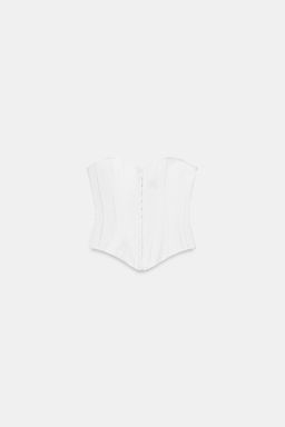 TOP CORSETERO / Blanco