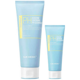 SUR.MEDIC+ Успокаивающий гель для умывания с азуленом и церамидами AZULENE SOOTHING PH CLEANSER (150 мл)  фото 2