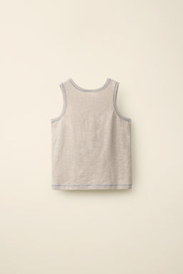 CAMISETA PESPUNTES CREATED BY CARAMEL LONDON X ZARA / Beige