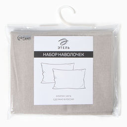 Комплект наволочек Этель (вид 2), 50х70 см - 2 шт, 100% хлопок  фото 3