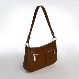 Сумка женская TEXTURA, маленький размер, цвет коричневый  фото 3