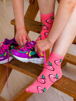 Носки женские iLikeGift "Peach", р. 35-40
