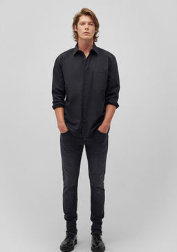 Siyah Gomlek - Mavi фото 2