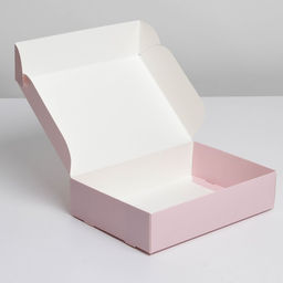 Цена за 2 шт. Коробка подарочная складная, упаковка, «Розовая», 21×15×5 см