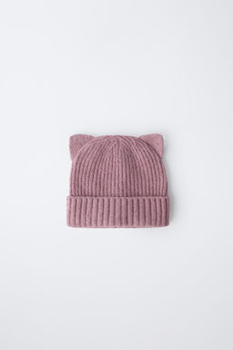 KNIT HAT WITH EARS