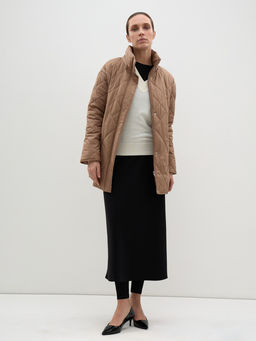 Conso/SM 240112 - almond Утепленное полупальто