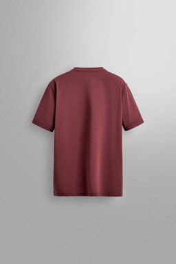 COTTON BLEND TECHNICAL T-SHIRT - Zara фото 7
