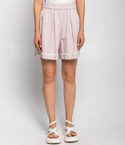 Шорты #КТ2579, пудровый