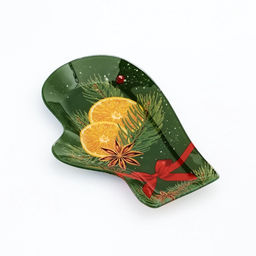 Блюдо новогоднее «Сочный Новый год», 22.5×14×2 см