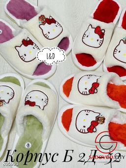 Женские тапочки с рисунком - Bruno фото 2