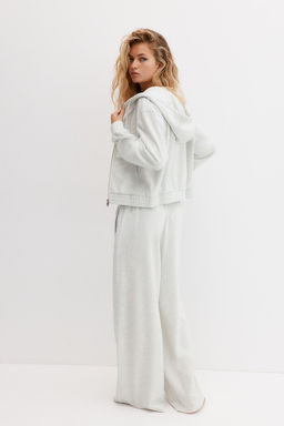 Chaqueta de punto con capucha y cremallera - H&m фото 4