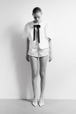 Blusa con mangas globo - H&m фото 3