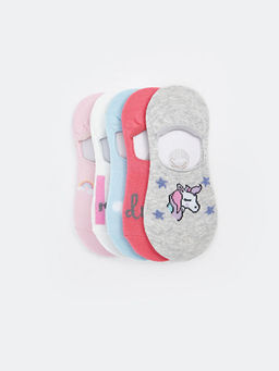 Desenli K?z ?ocuk Babet ?orap 5li