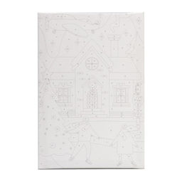 Картина по номерам на холсте с подрамником Зимнее утро, 20 30 см - Школа талантов фото 3