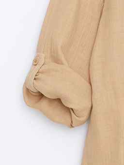 Hakim Yaka Uzun Kollu Basic Erkek Bebek G?mlek - Waikiki фото 2