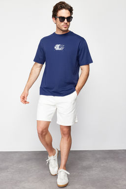 TRENDYOL MAN Siyah Oversize/Genis Kesim Bask?l? %100 Pamuklu T-Shirt TMNSS23TS00261 - Trendyolmilla фото 30
