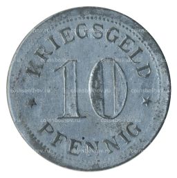 10 пфеннигов Германия  Нотгельд (Верден)