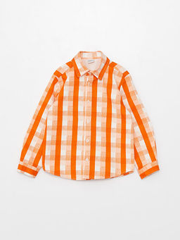 Ekose Uzun Kollu Erkek ?ocuk G?mlek