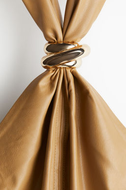 Top halter en tejido revestido - H&m фото 4