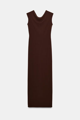 OPEN BACK DRESS WITH CHAIN DETAIL - Zara фото 7