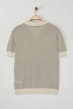 TRENDYOL MAN Lacivert Limited Edition Relaxed K?sa Kol Polo Yaka Triko T-shirt TMNSS23PO00026 - Trendyolmilla фото 25