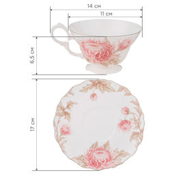 ЧАЙНЫЙ НАБОР LEFARD АСТРА 12 ПР. НА 6 ПЕР. 280 МЛ  фото 3