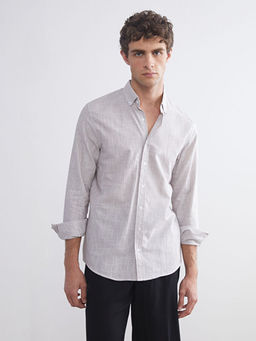 Regular Fit Uzun Kollu Poplin Erkek G?mlek