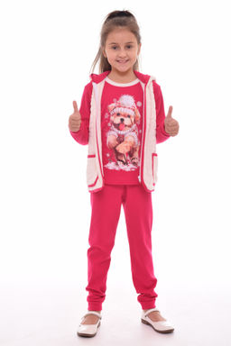 Костюм подростковый 12-06д (малина+молоко)