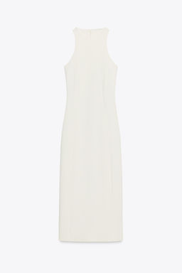 INTERLOCK HALTERNECK DRESS - Zara фото 8
