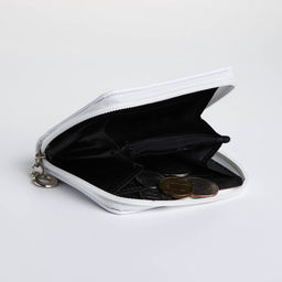 Кошелёк детский на молнии Выбражулька «Маленькая девочка» , белый