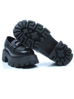 03-5932 BLACK Лоферы женские (натуральная кожа) - Фабричный китай фото 14