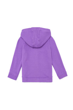 Детская сиреневая базовая толстовка с капюшоном Неожиданная скидка в корзине - U.s. polo assn фото 3