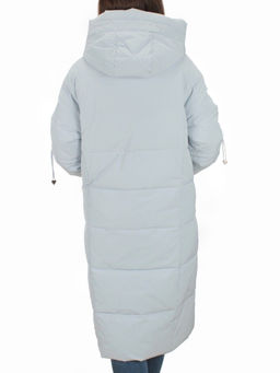 H303 BLUE Пальто зимнее женское (200 гр. холлофайбер) - Fashion фото 5
