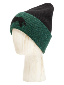 Шапка жен. шерсть+акр LB-BR55035 black/d.green - Labbra фото 5